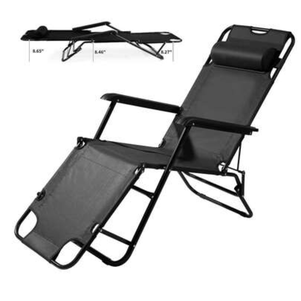 Heavy Duty Portable Camping Ch - Outdoor Camping Recliner ulasan dan harga