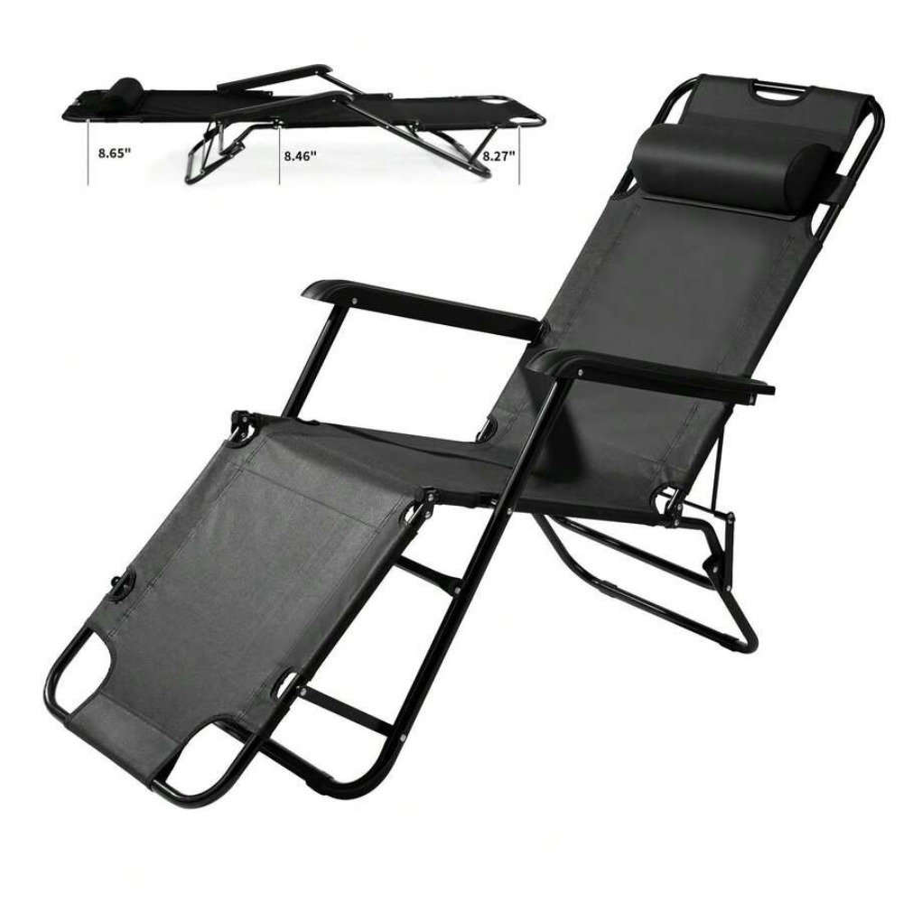 Heavy Duty Portable Camping Ch - Outdoor Camping Recliner ulasan dan harga