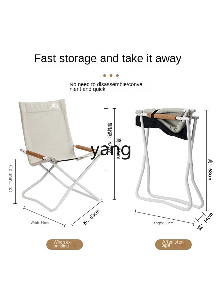 LTT Folding Chair Camping Chai - Outdoor Camping List ulasan dan harga