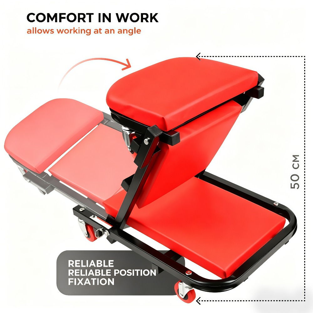 1Pcs Mechanic Creeper, Garage  - Folding Chair ulasan dan harga