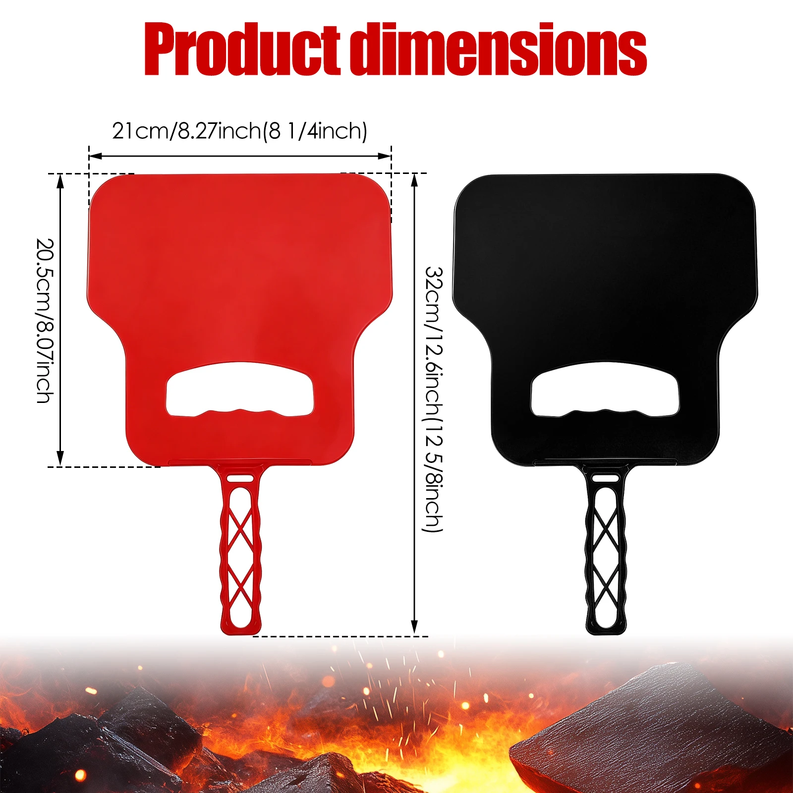 Manual Wind Maker Plastic Hand - Outdoor Camping Fire ulasan dan harga