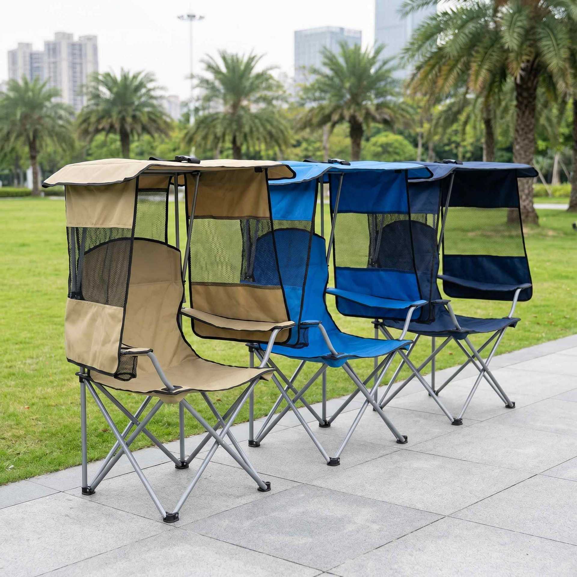 Outdoor folding chair, fishing - Outdoor Camping Canopy ulasan dan harga