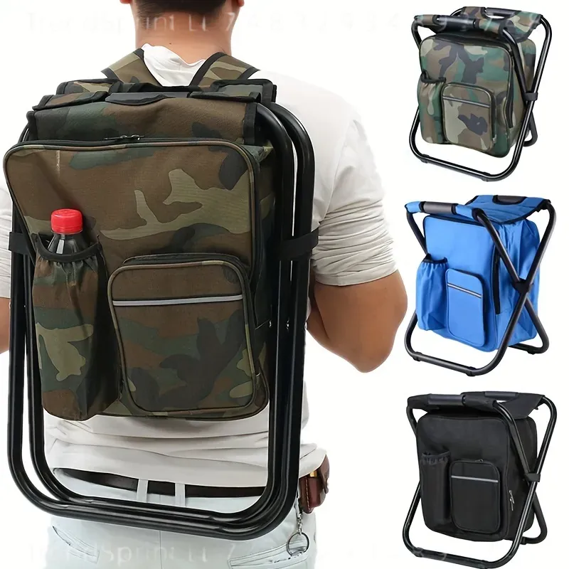 2-in-1 Portable Folding Fishin - Folding Chair ulasan dan harga