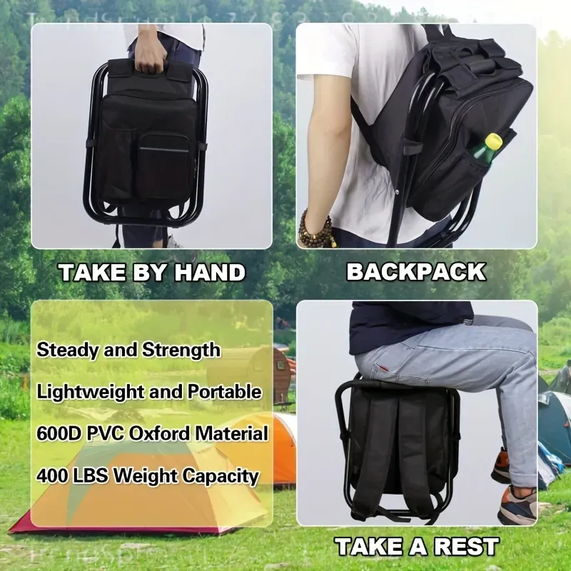 2-in-1 Portable Folding Fishin - Folding Chair ulasan dan harga