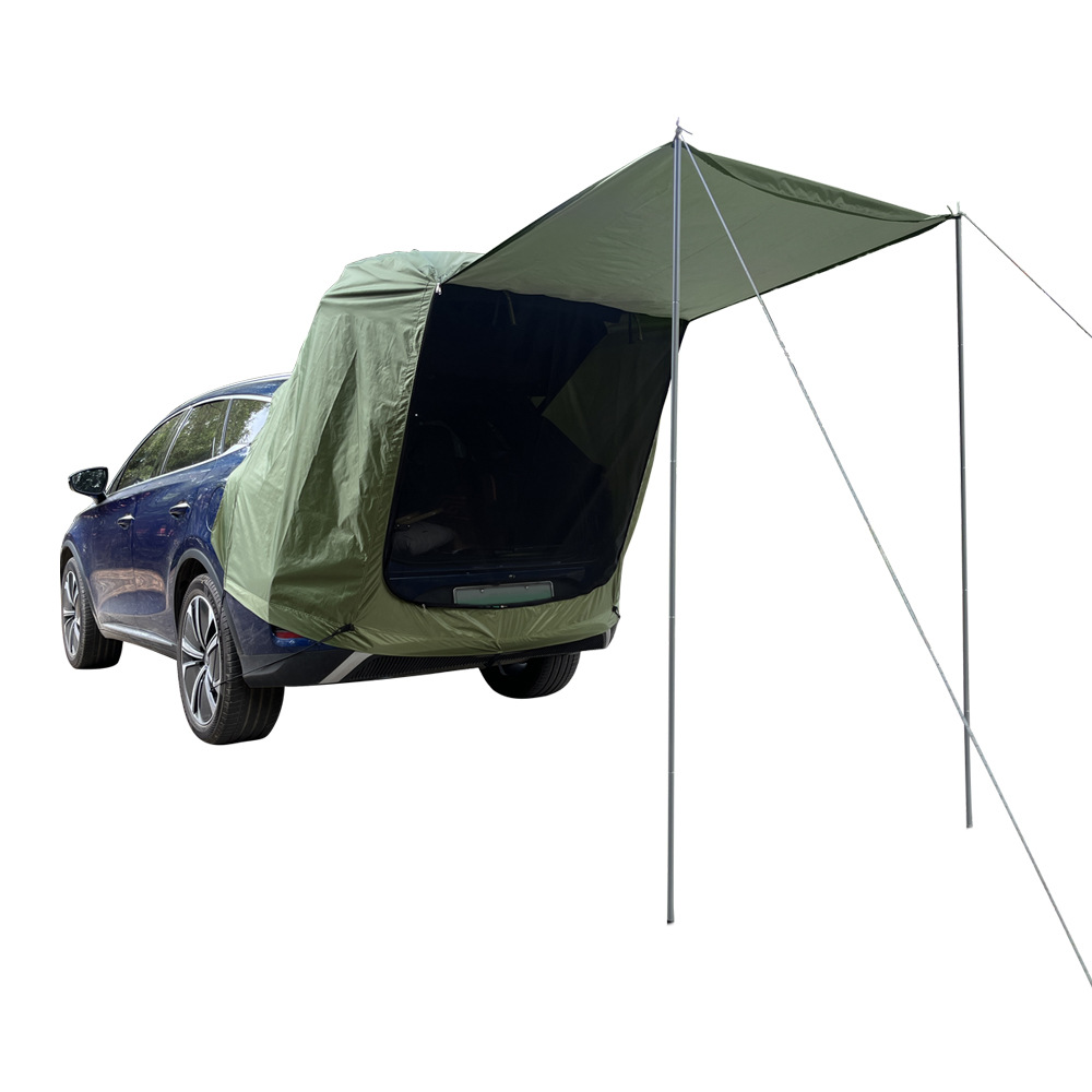 Outdoor Rainproof Canopy Roof  - Outdoor Camping Car Tail Tent ulasan dan harga