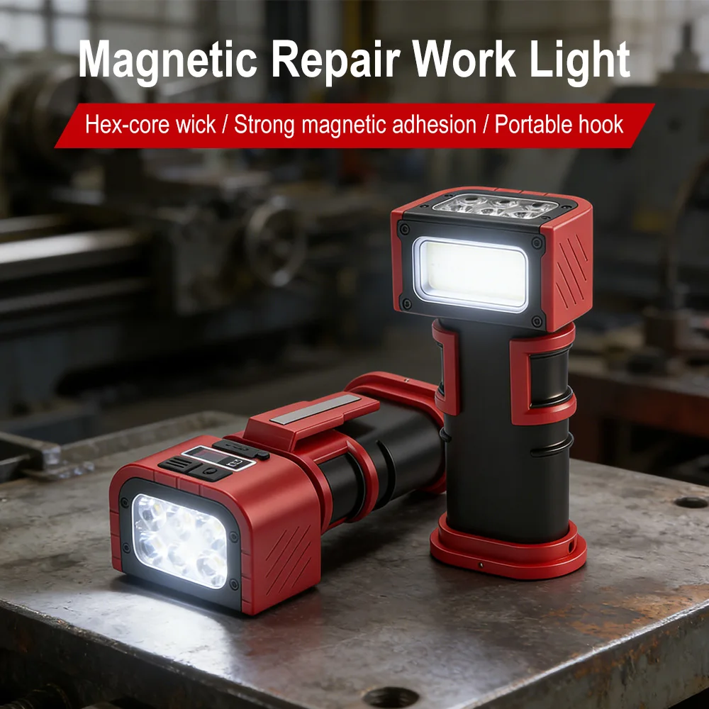 BORUiT COB LED Work Light 1000 - Outdoor Camping Adventure Lamp ulasan dan harga