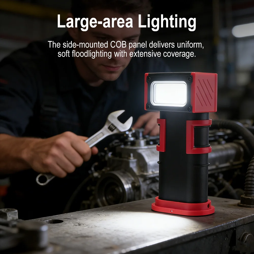 BORUiT COB LED Work Light 1000 - Outdoor Camping Adventure Lamp ulasan dan harga