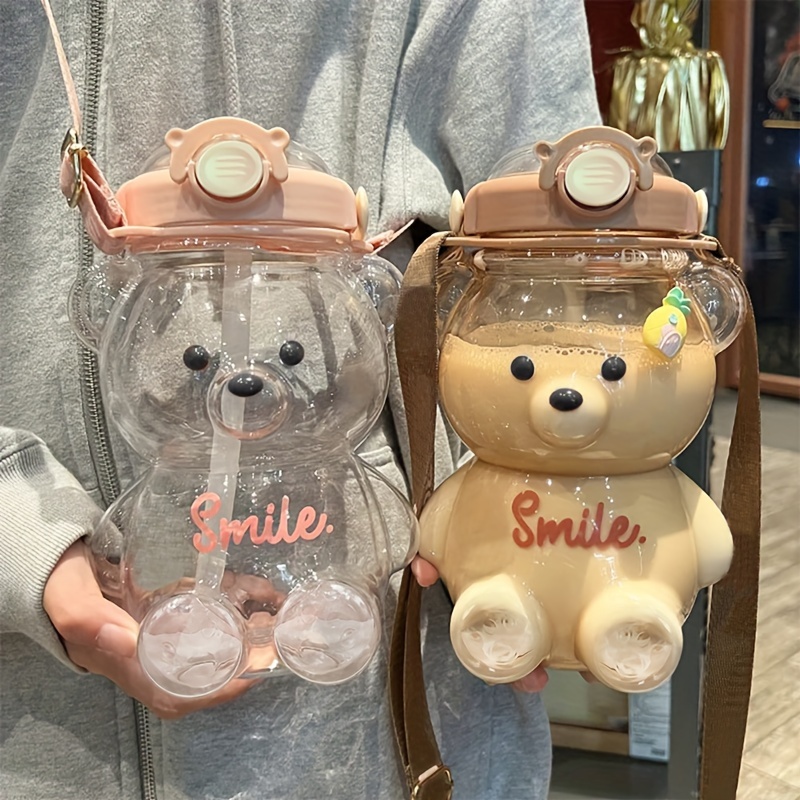 Cute Bear Cup Various Modes of - Bear Canister ulasan dan harga