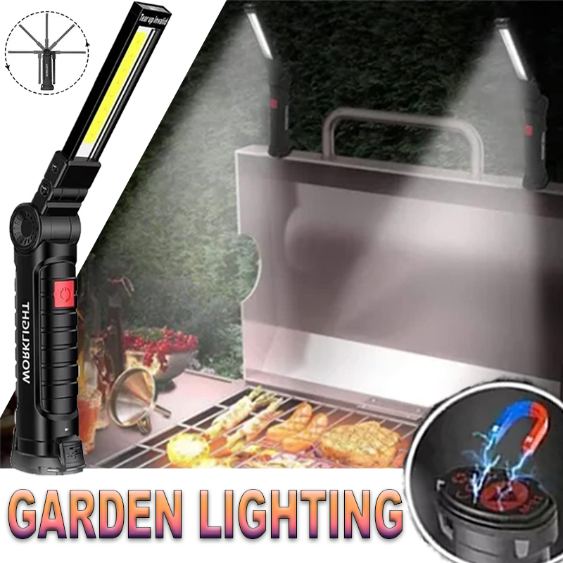 Portable LED Flashlight with M - Outdoor Camping Adventure Lamp ulasan dan harga