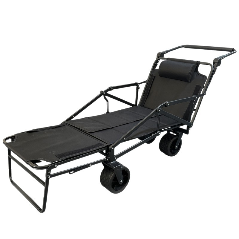 Outdoor camping trolley with r - Outdoor Camping Recliner ulasan dan harga