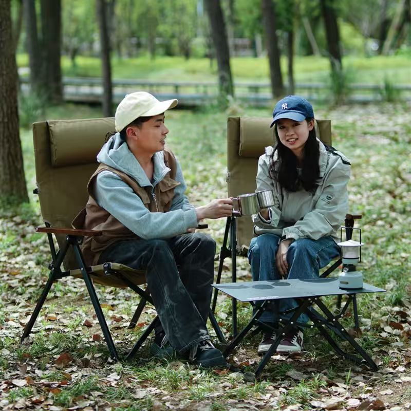 Folding High Back Beach Campin - Outdoor Camping Hammock Chair ulasan dan harga