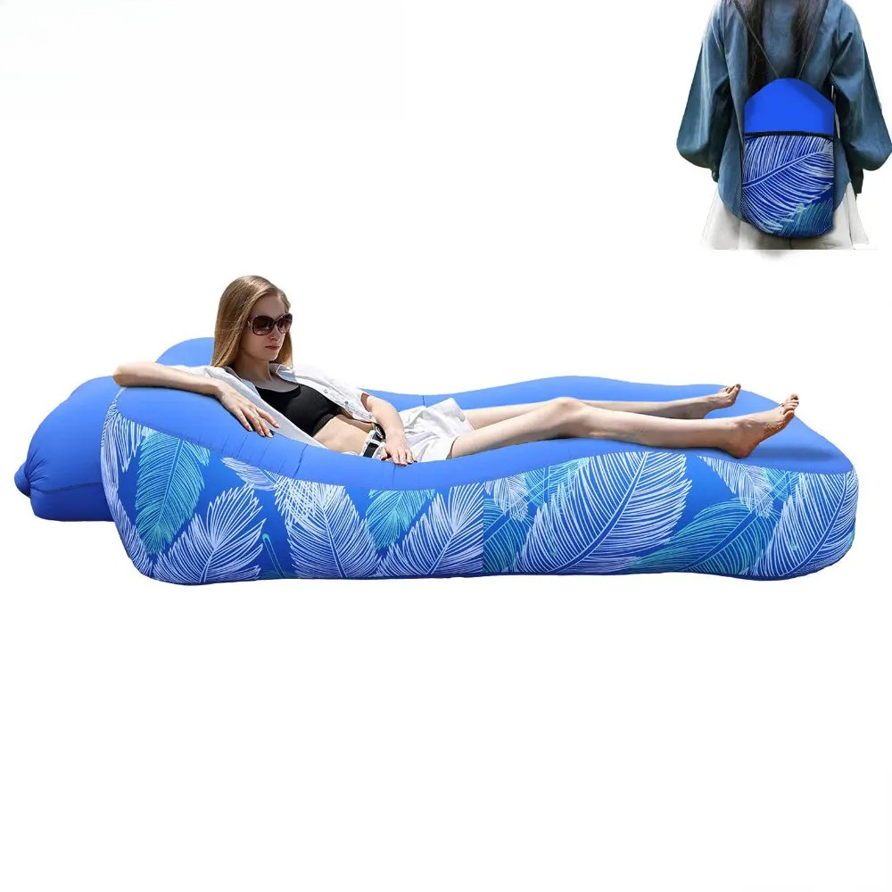 Inflatable Sofa Bed Swimming P - Outdoor Camping Recliner ulasan dan harga