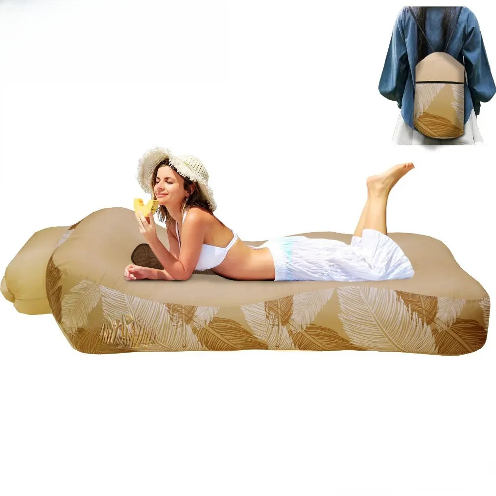 Inflatable Sofa Bed Swimming P - Outdoor Camping Recliner ulasan dan harga