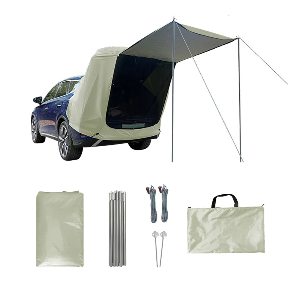 Outdoor Car Rear Extension Ten - Outdoor Camping Car Tail Tent ulasan dan harga