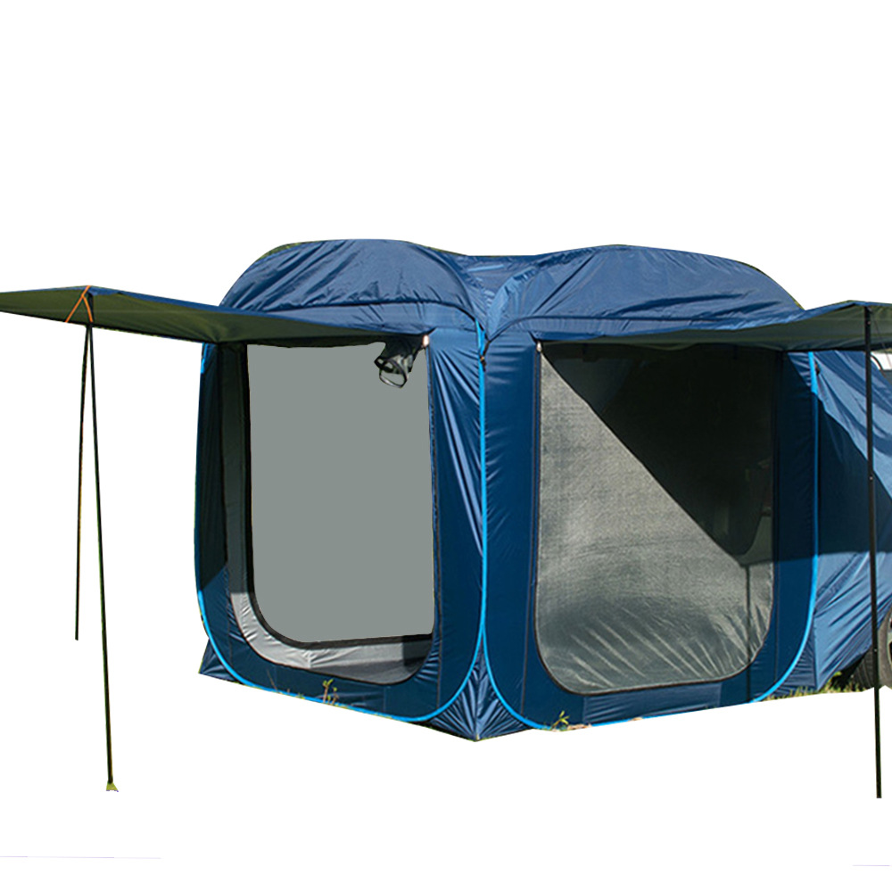 Factory Manufacturer 4 Person  - Outdoor Camping Car Tail Tent ulasan dan harga