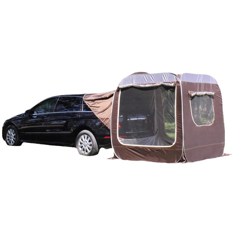 Factory Manufacturer 4 Person  - Outdoor Camping Car Tail Tent ulasan dan harga