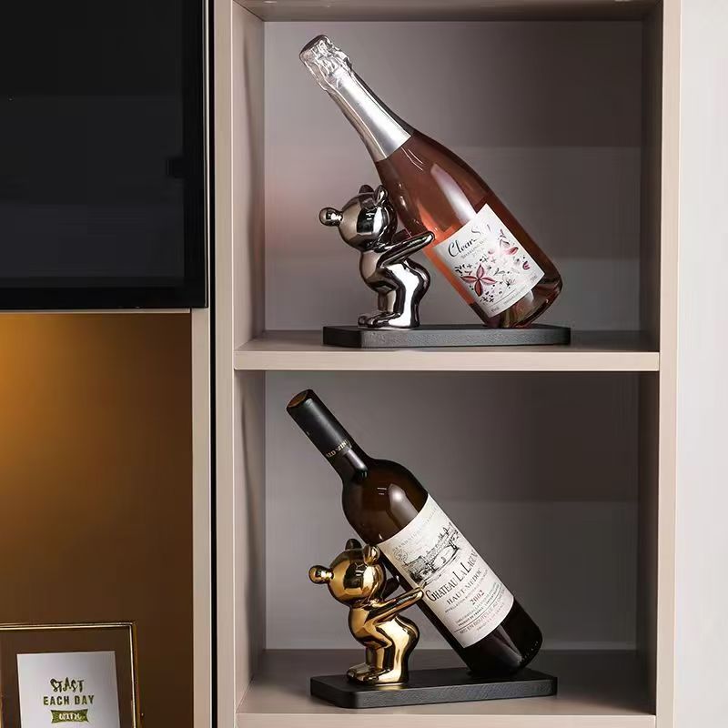 Ceramic Bubble Bear Wine Bottl - Bear Canister ulasan dan harga