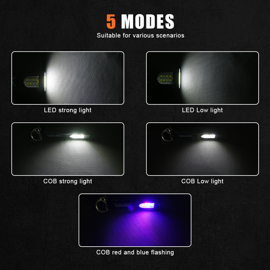 Multifunctional Keychain Flash - Outdoor Camping Adventure Lamp ulasan dan harga