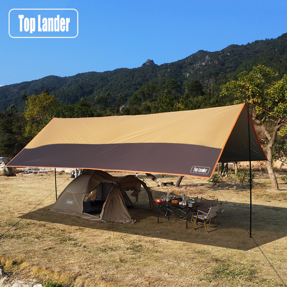 Top Lander Large Camping Water - Waterproof Tarp Shelter ulasan dan harga