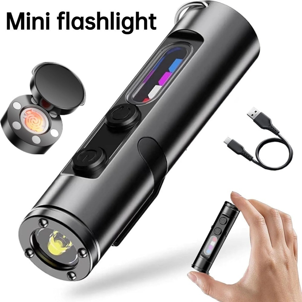 Mini Outdoor Flashlight Type C - Outdoor Camping Adventure Lamp ulasan dan harga