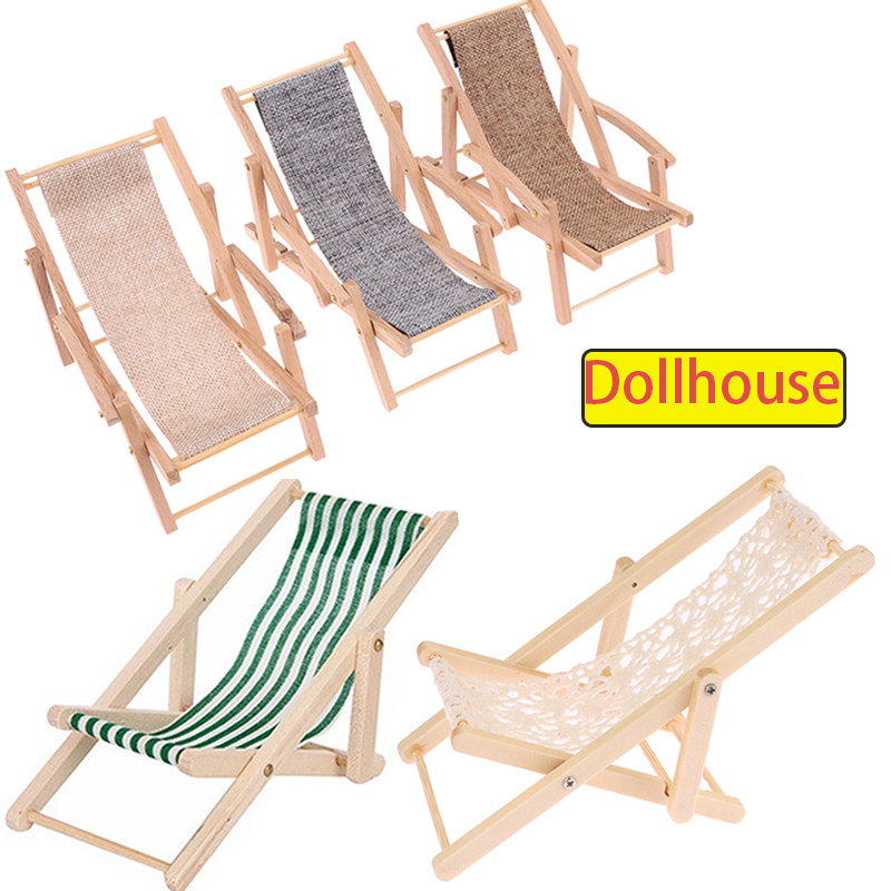 1Pc 1/12 Dollhouse Foldable De - Folding Chair ulasan dan harga