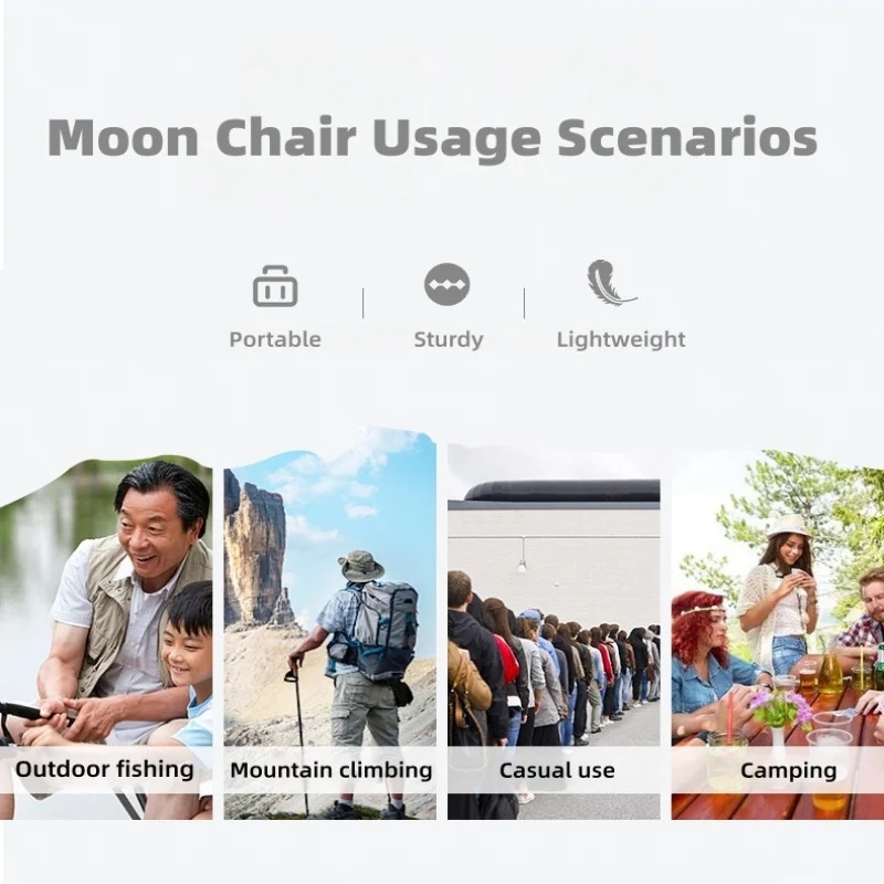 Ultra-light Aluminum Alloy Moo - Outdoor Camping Hammock Chair ulasan dan harga