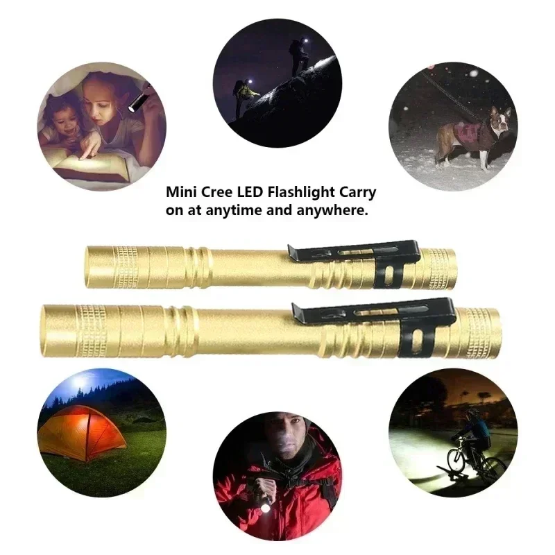 Portable Mini LED Pen Flashlig - Outdoor Camping Adventure Lamp ulasan dan harga