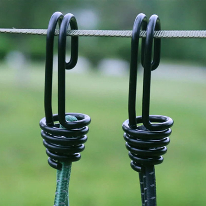 5Pcs Hooks Drawstring Elastic  - Outdoor Camping Canopy ulasan dan harga