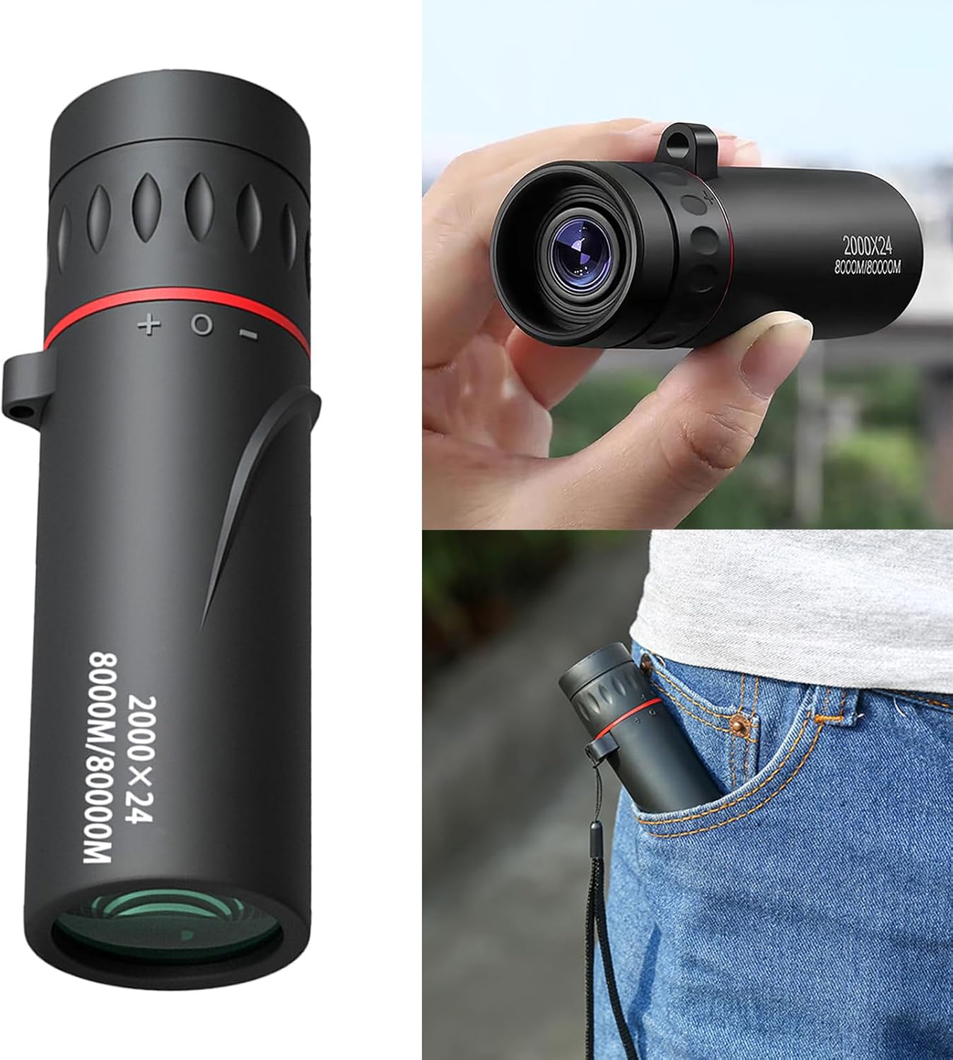 High List Telescope Mini Porta - Outdoor Camping List ulasan dan harga