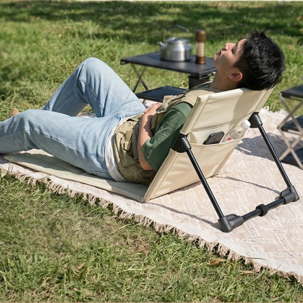 Beach Vacation Folding Chair P - Outdoor Camping Recliner ulasan dan harga