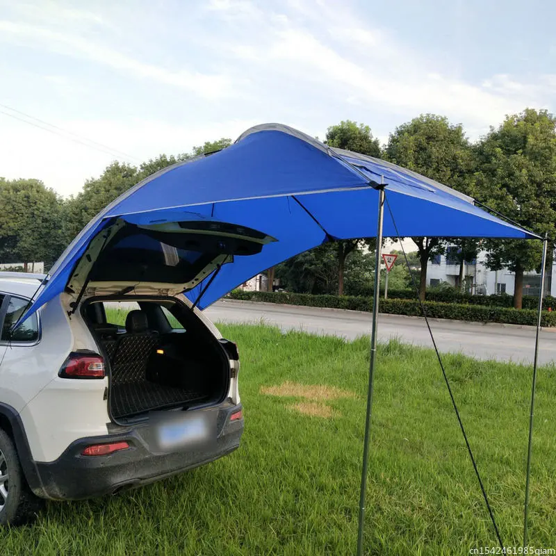 Portable tail tent Car side te - Outdoor Camping Car Tail Tent ulasan dan harga