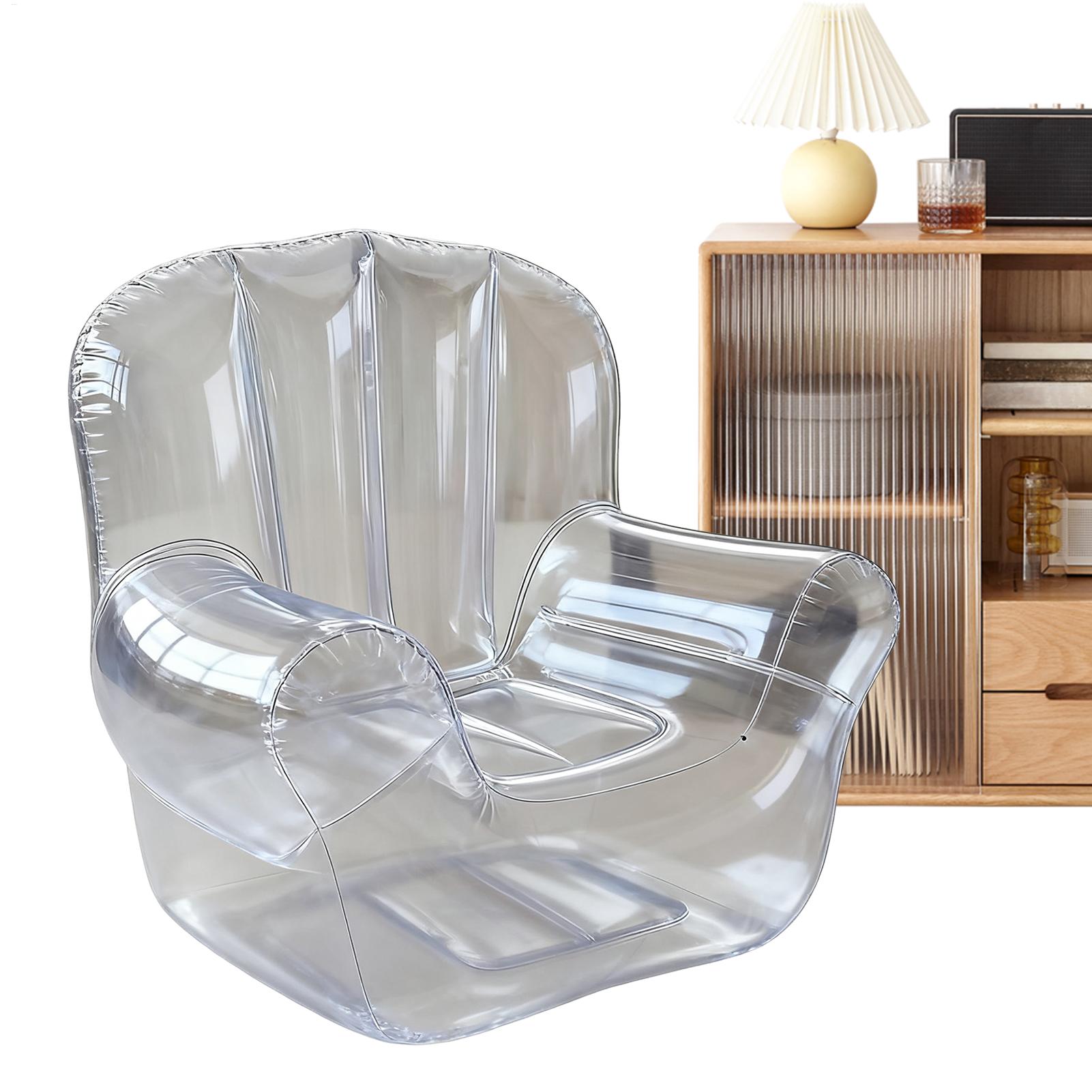 Thickened Transparent Sofa PVC - Outdoor Camping Recliner ulasan dan harga