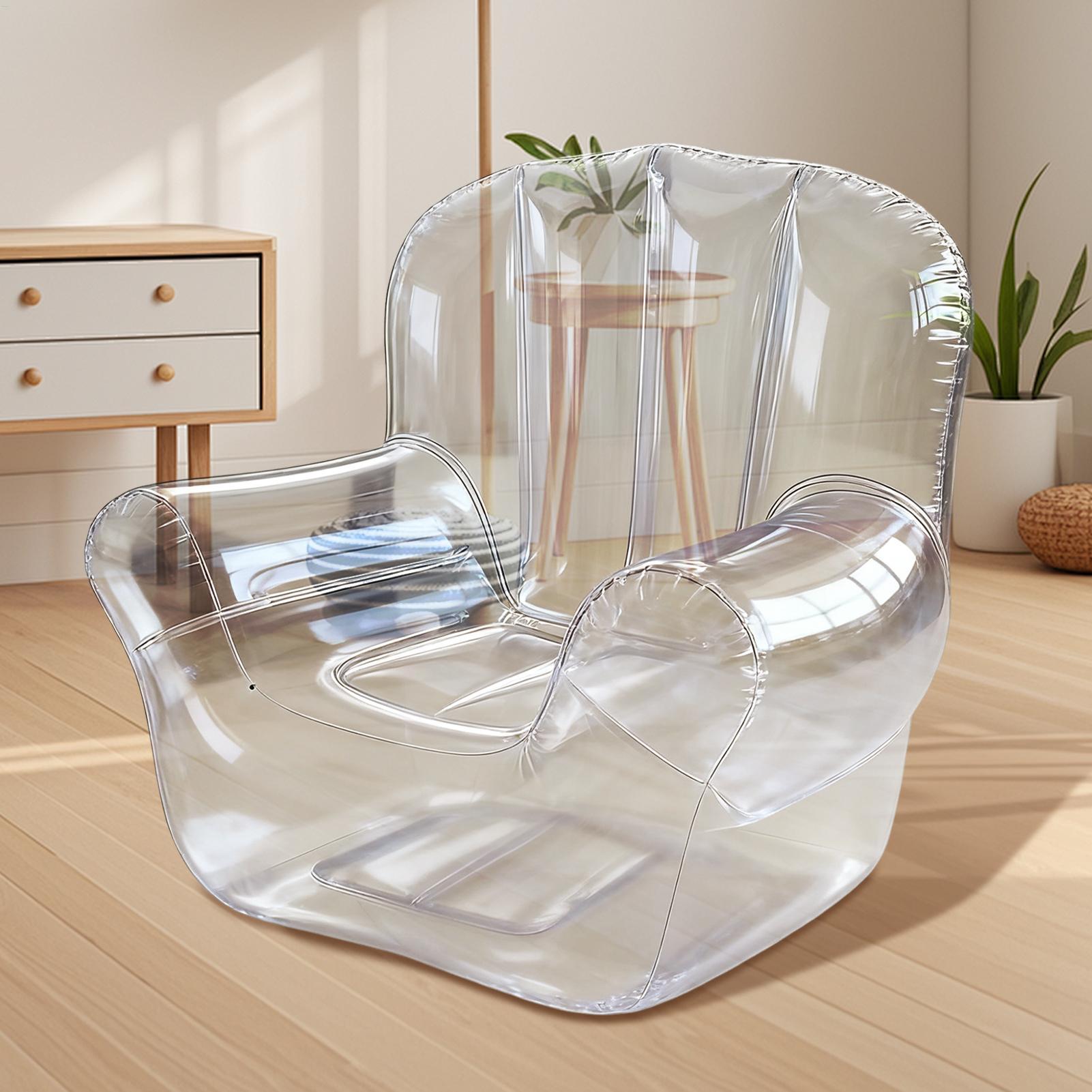 Thickened Transparent Sofa PVC - Outdoor Camping Recliner ulasan dan harga