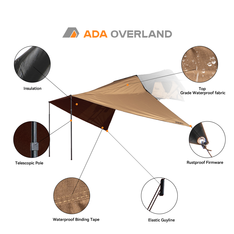 Waterproof Oxford Canopy Tent  - Outdoor Camping Canopy ulasan dan harga