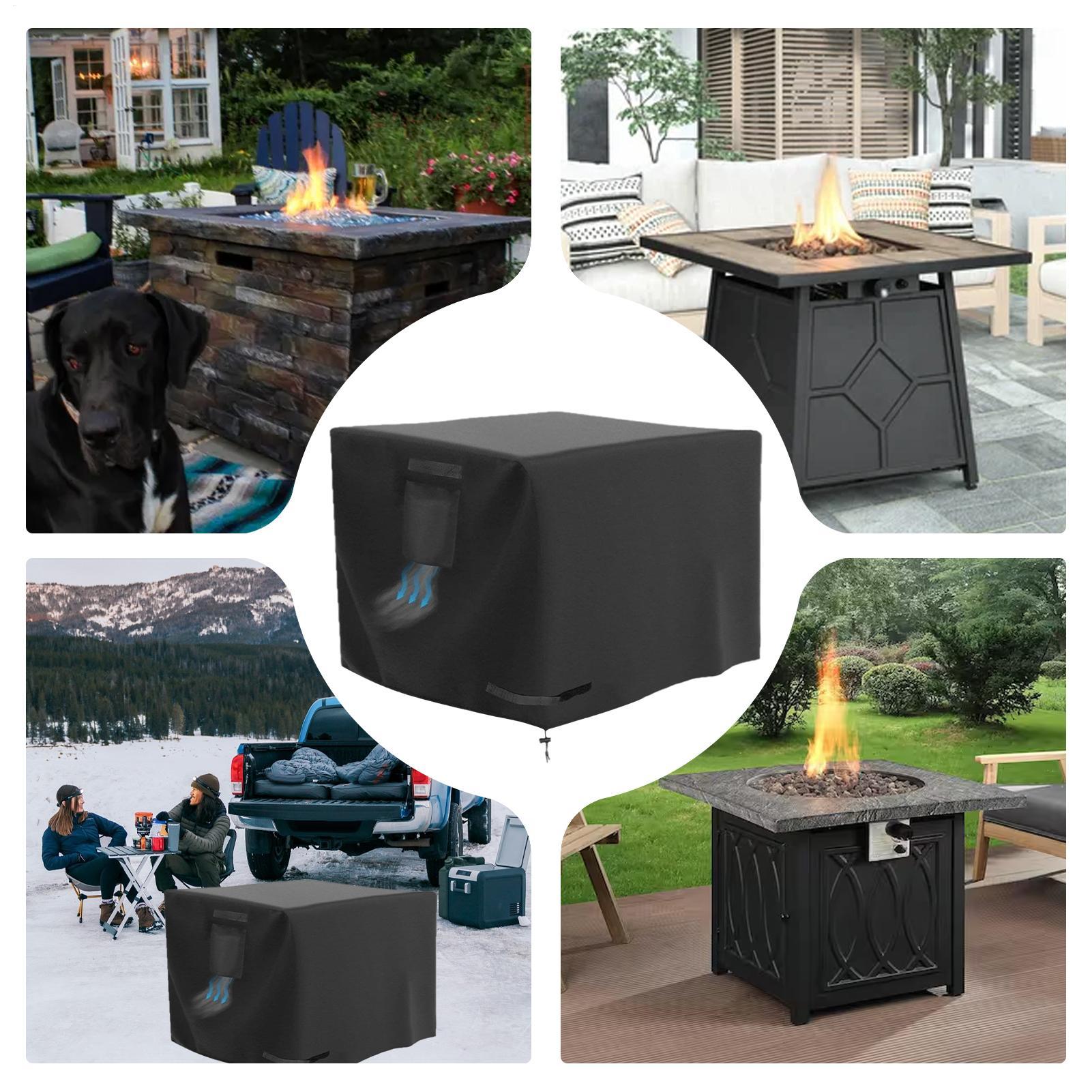 Fire Pit Cover Square 30 Inch  - Outdoor Camping Fire ulasan dan harga