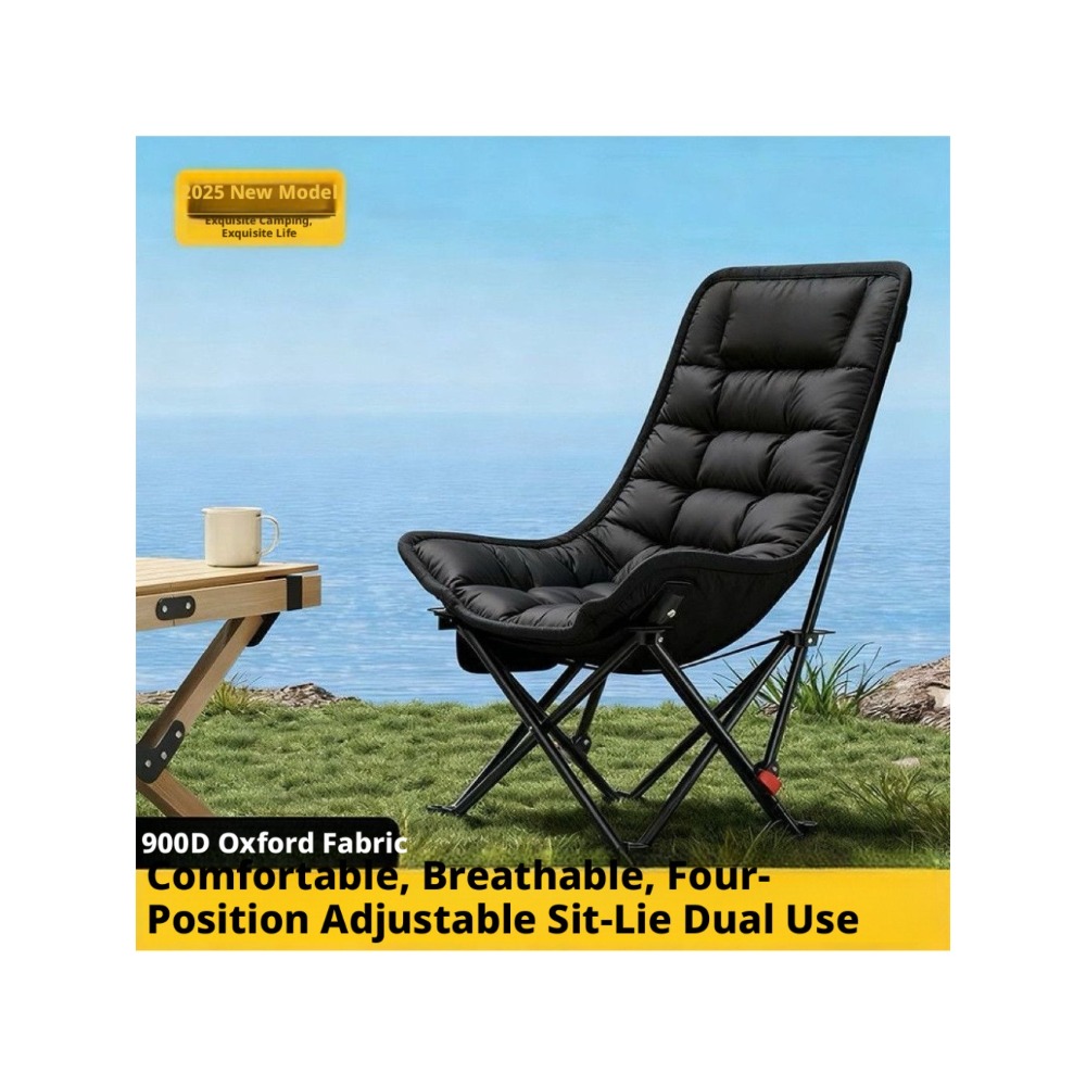 Thickened Cotton Outdoor Foldi - Outdoor Camping Recliner ulasan dan harga