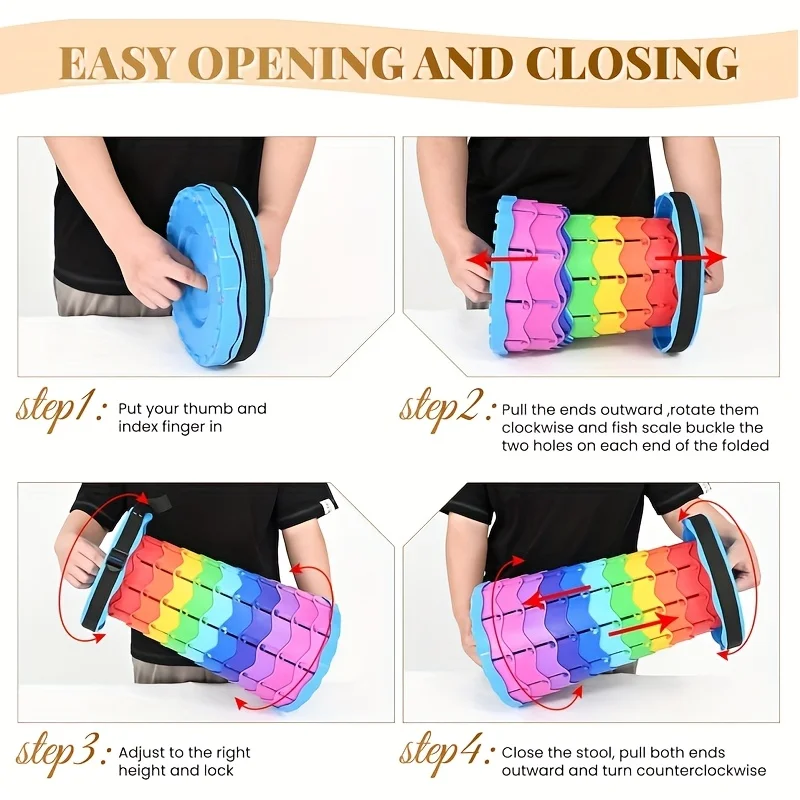 Rainbow Telescopic Camping Sto - Folding Chair ulasan dan harga