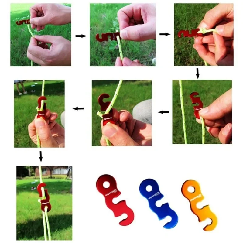 4pcs Durable Camping Tent Rope - Outdoor Camping Canopy ulasan dan harga