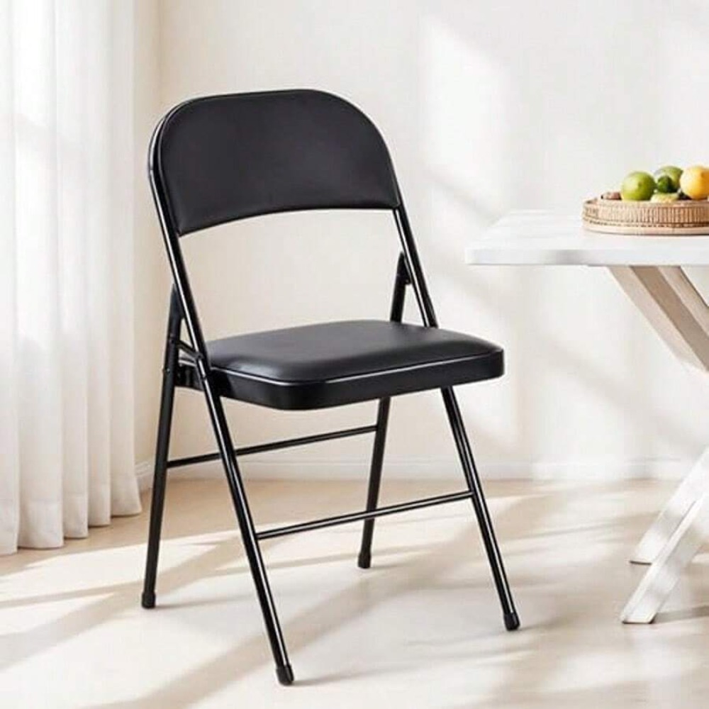 Folding Chair 4 Pack Leather P - Folding Chair ulasan dan harga