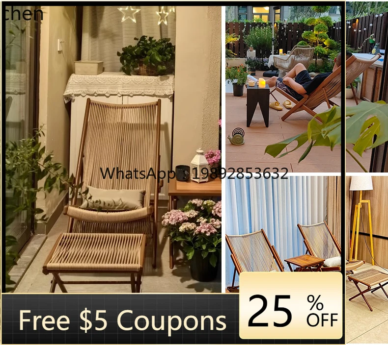 r5.13   Balcony Lounge Chair H - Folding Chair ulasan dan harga