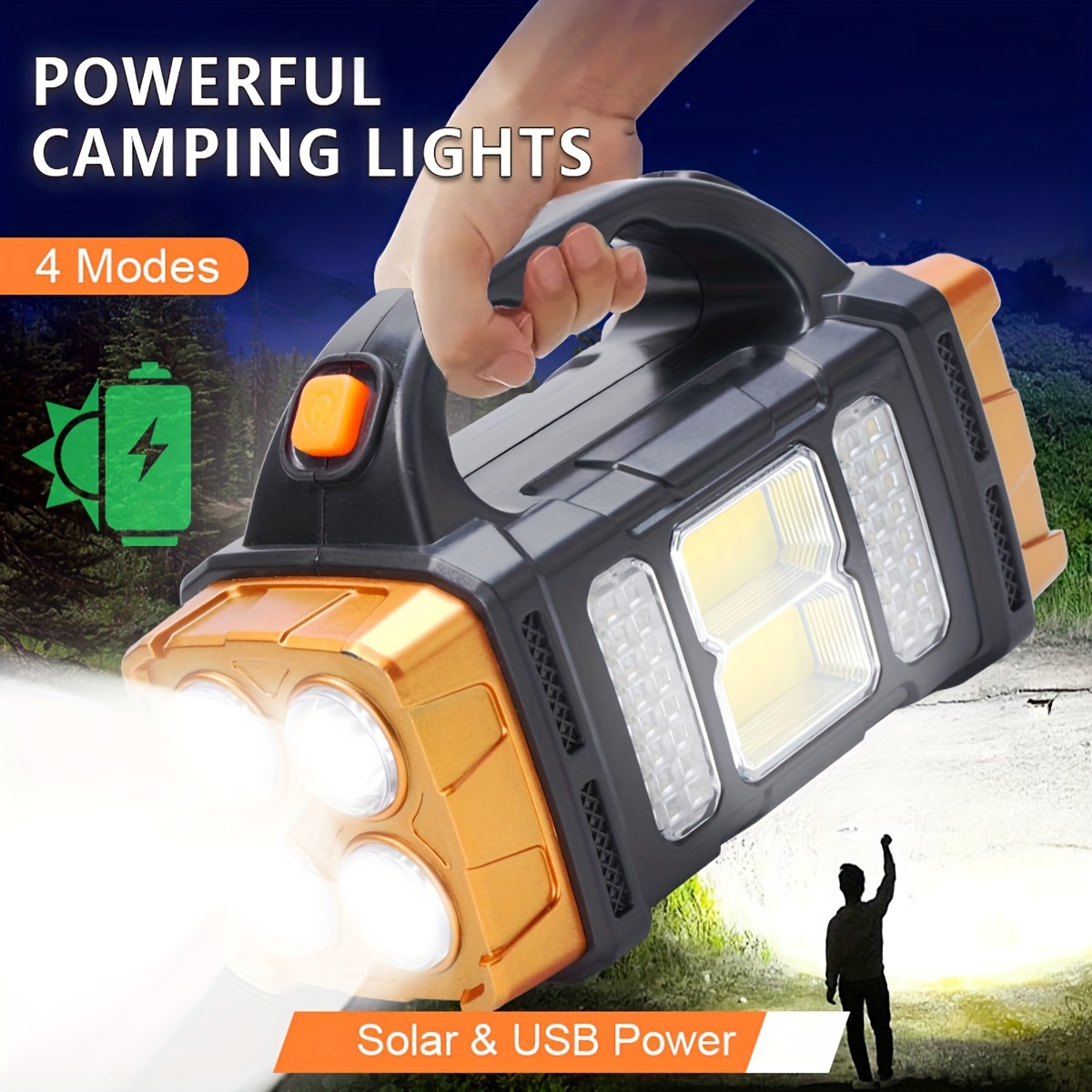 New Upgrade Rechargeable High  - Outdoor Camping Adventure Lamp ulasan dan harga