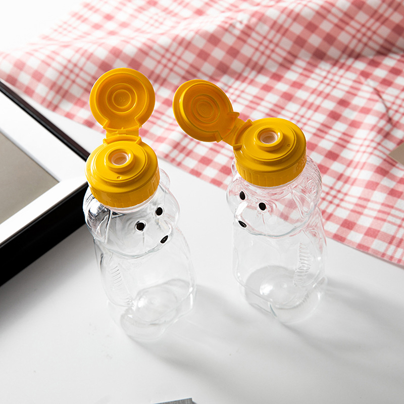 1pc 230ml Plastic Squeeze Cond - Bear Canister ulasan dan harga