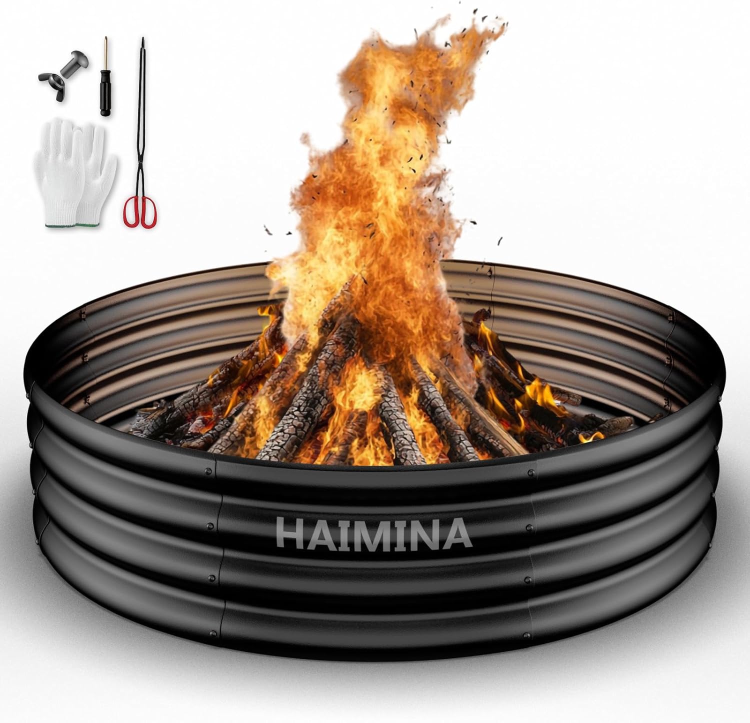 36 Inch Heavy Duty Fire Pit Ri - Outdoor Camping Fire ulasan dan harga
