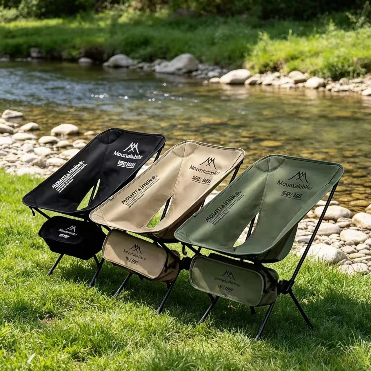Folding Ultra Light Moon Chair - Outdoor Camping Hammock Chair ulasan dan harga