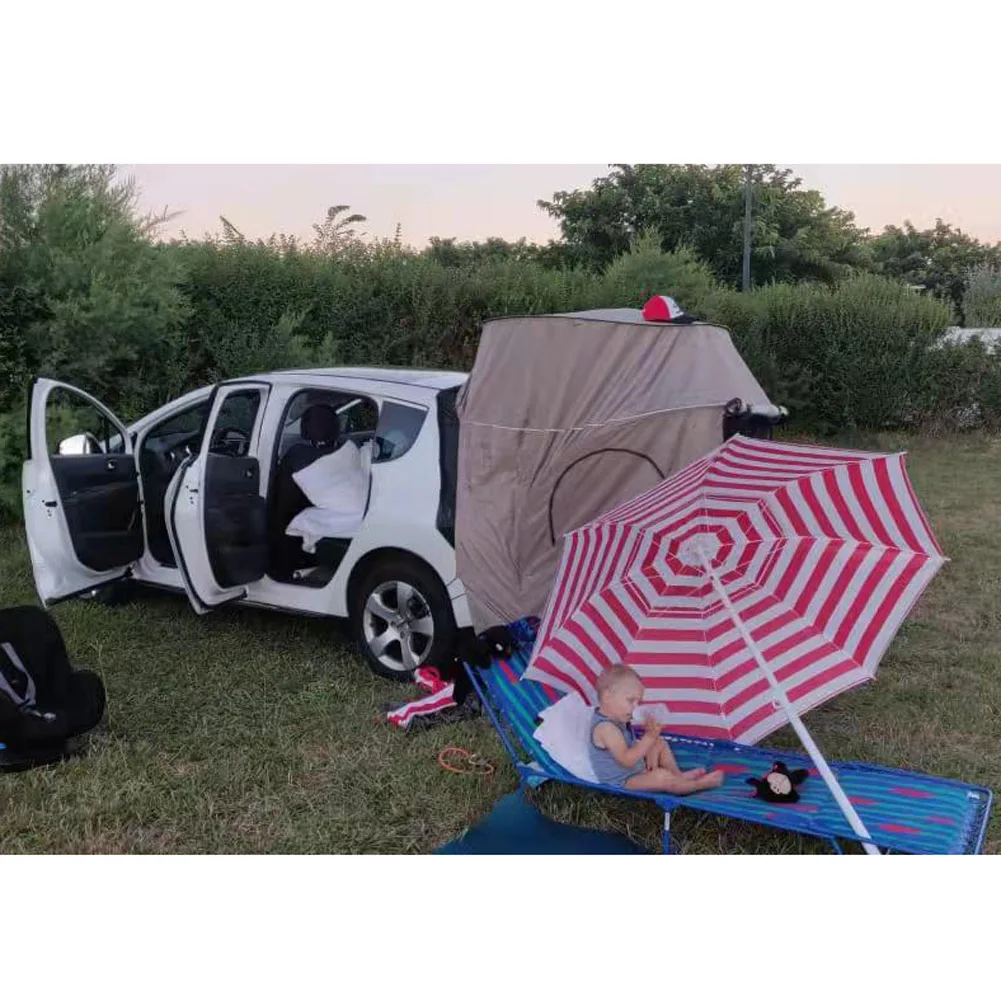 Car Rear Roof Outdoor Equipmen - Outdoor Camping Car Tail Tent ulasan dan harga