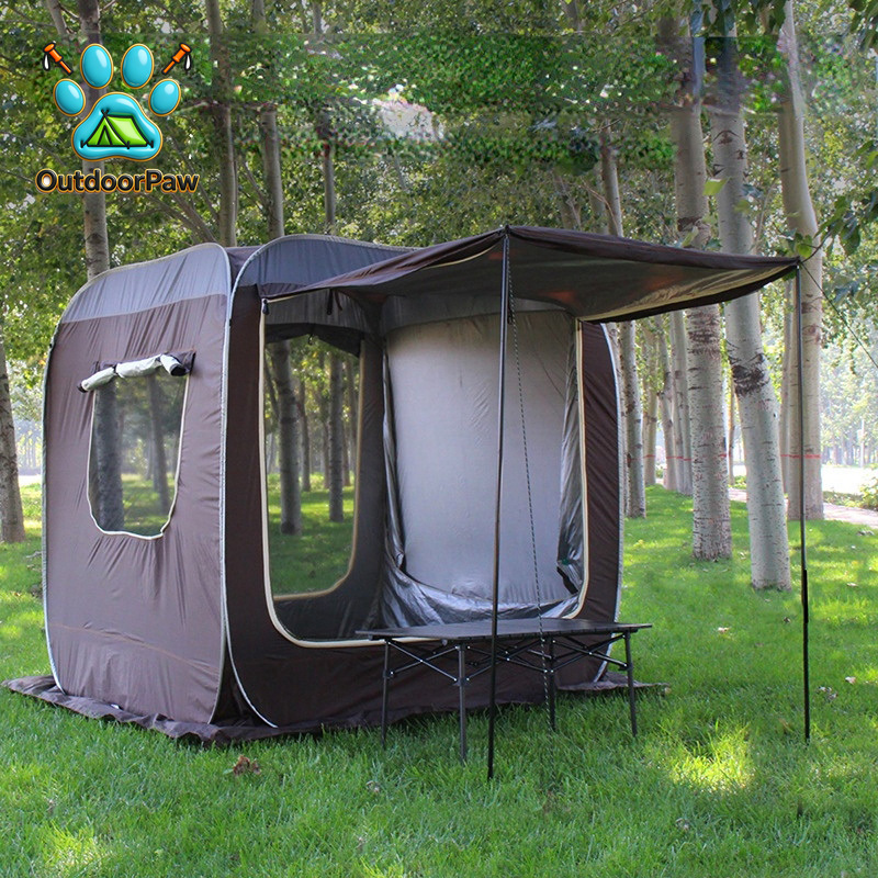 Car Rear Extended Tent Automat - Outdoor Camping Canopy ulasan dan harga