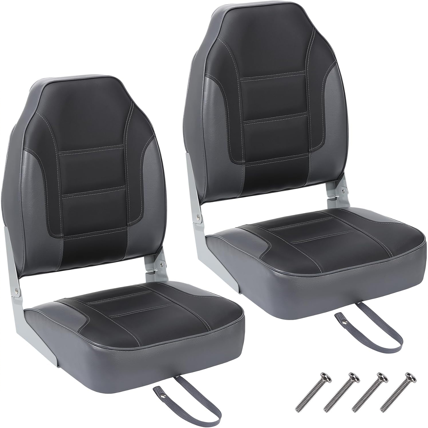 2 Pack Folding Boat Seats, Hig - Folding Chair ulasan dan harga