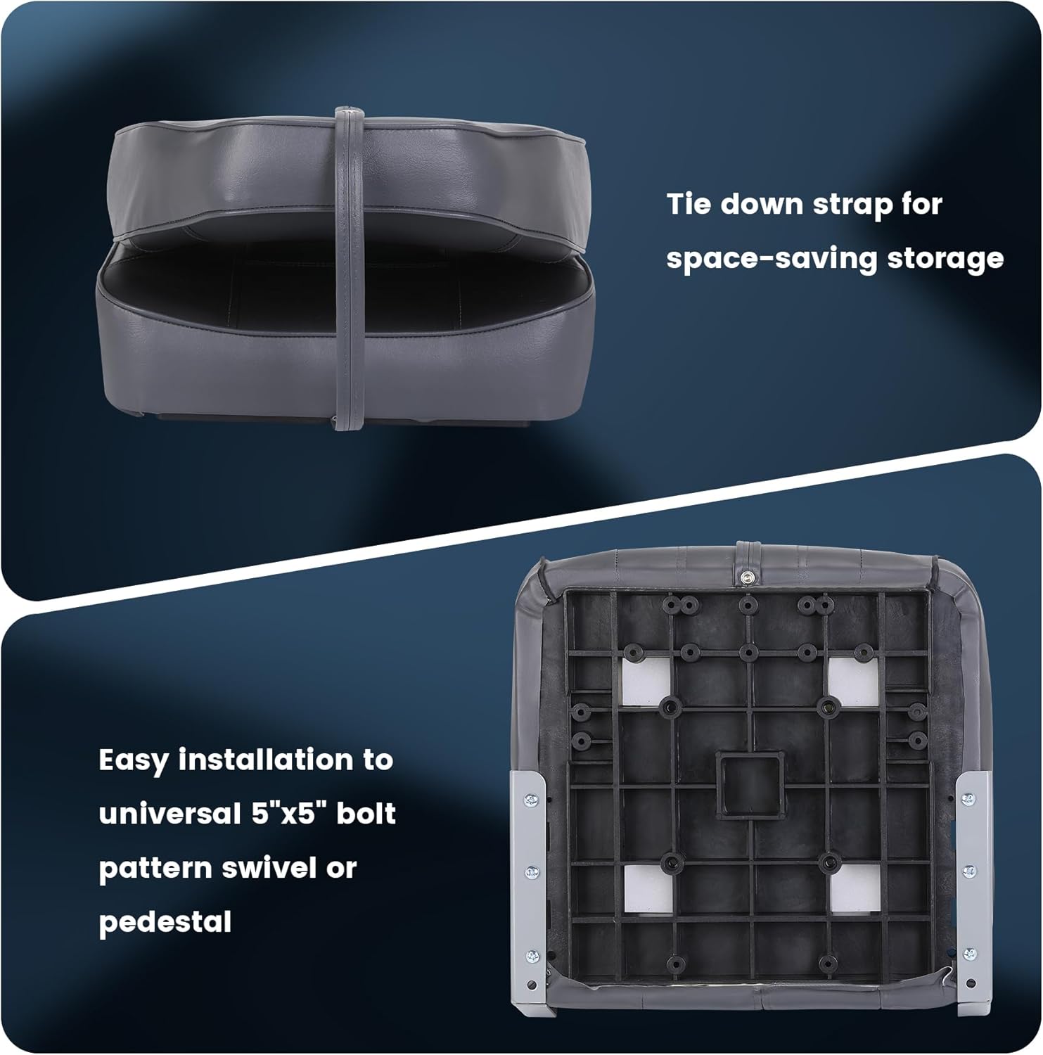 2 Pack Folding Boat Seats, Hig - Folding Chair ulasan dan harga