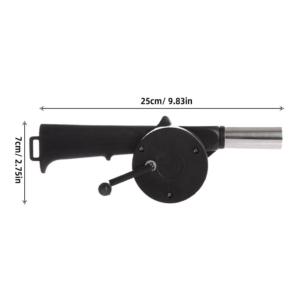 4Pcs Manual Barbecue Fan Porta - Outdoor Camping Fire ulasan dan harga