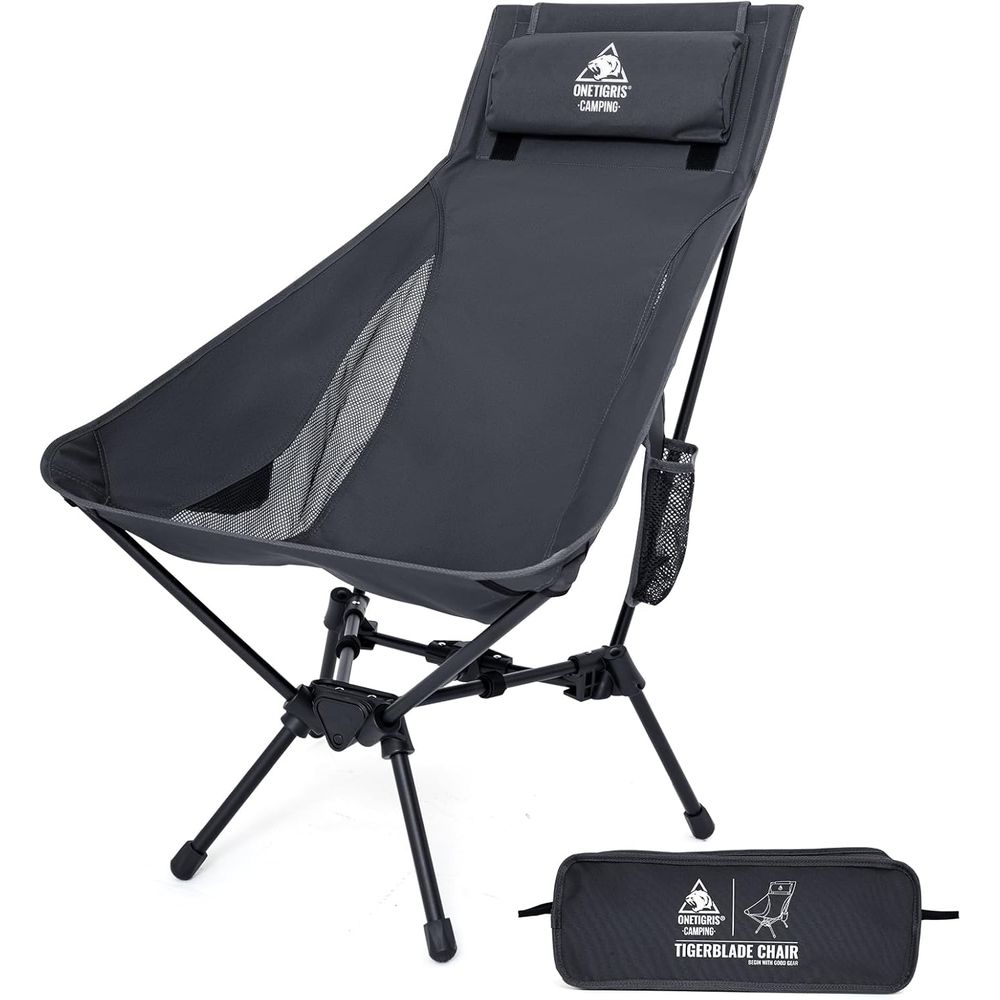 Tigerblade High Back Camping C - Folding Chair ulasan dan harga